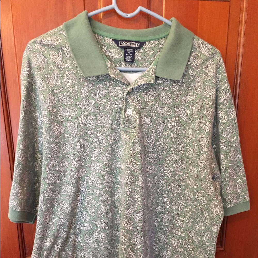 Lands end men’s short sleeve tee